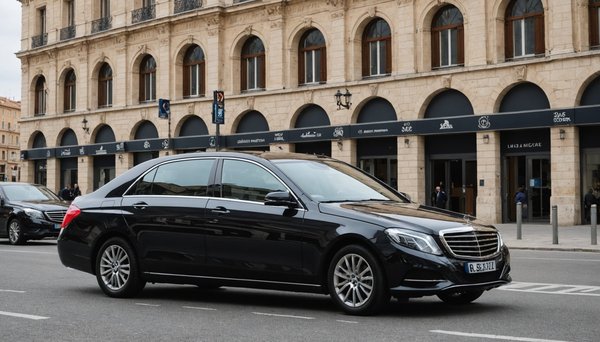 Transfert aéroport marseille privé : luxe, confort et disponibilité 24/7